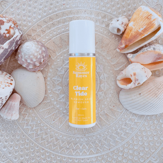 Summer Rayes natural skincare products for teens and tweens, Australian made, vegan, no nasties, ethical and clean - Clear Tide Blemish Spot Remover