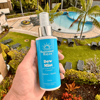 Summer Rayes natural skincare products for teens and tweens, Australian made ethical sensitive or problematic skin, no harsh chemicals vegan Dew Mist Hydrating Toning Mist