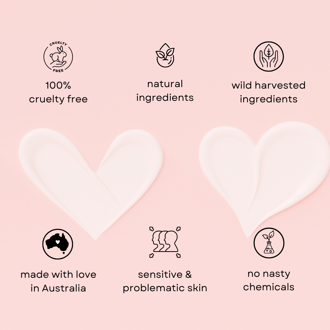 Summer Rayes natural skincare products for teens and tweens, Australian made ethical sensitive or problematic skin, no harsh chemicals vegan 