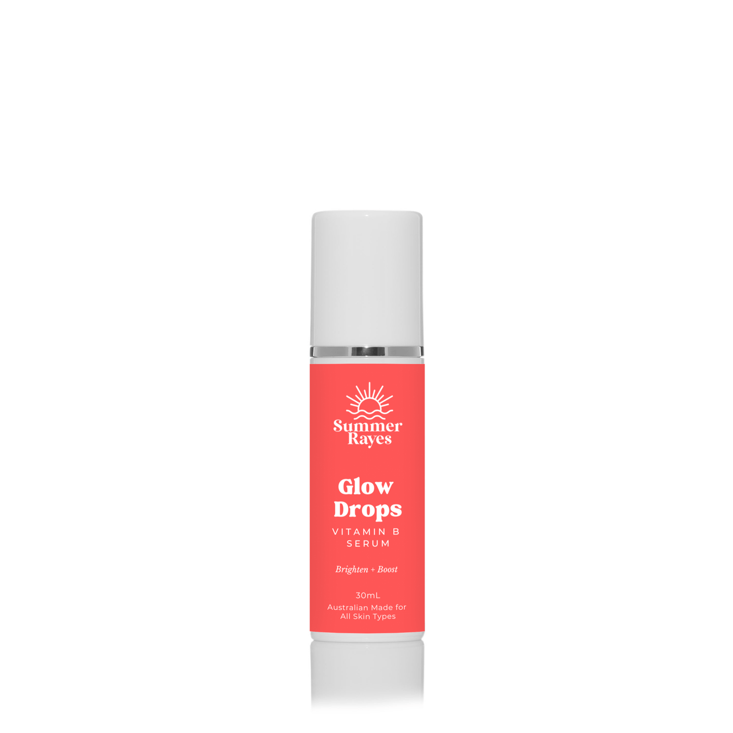 Summer Rayes natural skincare products for teens and tweens, Australian made ethical sensitive or problematic skin, no harsh chemicals vegan Glow Drops Vitamin B Serum